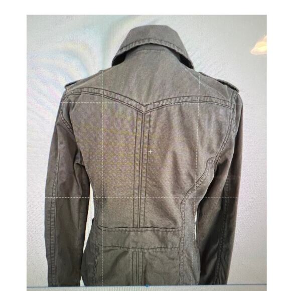 Aeropostal button down brown jacket, women's size S - Picture 4 of 9